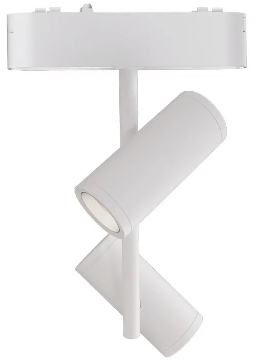 Adeleq Σποτ Ράγας Mini Ντιμαριζόμενο LED 2x8W 40VDC 36° 3000K Λευκό 22-261636000