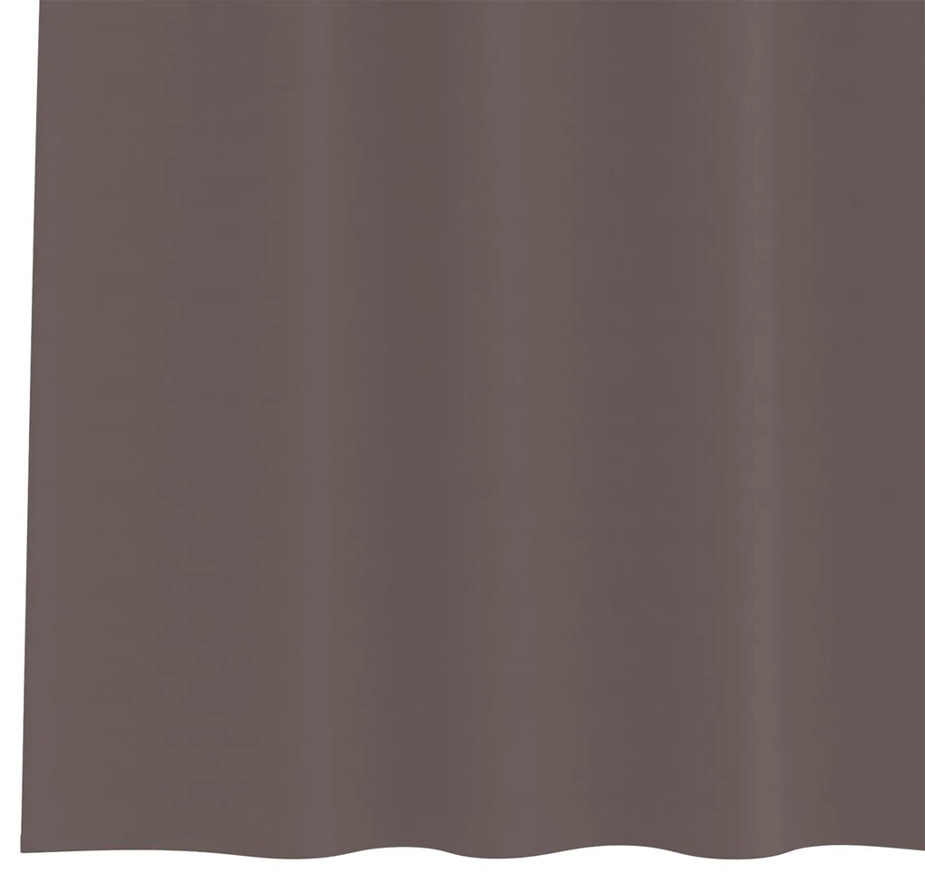 vidaXL Κουρτίνες 2 pcs Σκούρο καφέ Σκούρο καφέ 245 x 140 εκ.