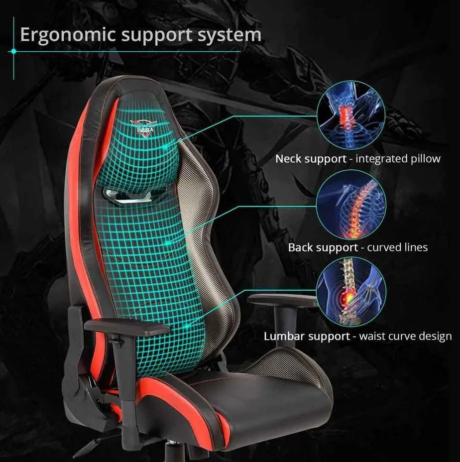 Gaming Καρέκλα - Eureka Ergonomic® ERK-GC-01