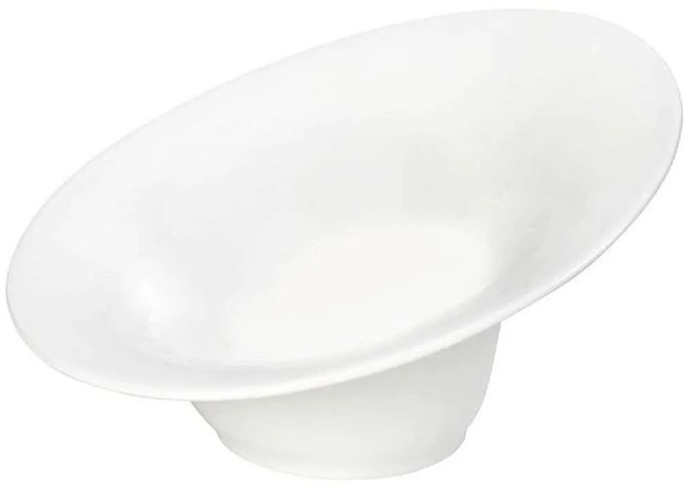 Μπωλ Σερβιρίσματος Flow Wavy FUK167K4 17,5x15,8x9cm White Espiel Πορσελάνη
