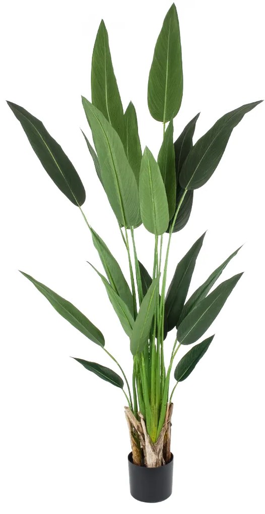 GloboStar® Artificial Garden STRELITZIA 20030 Τεχνητό Διακοσμητικό Φυτό  Στρελίτσια - Πουλί του Παραδείσου Υ180cm