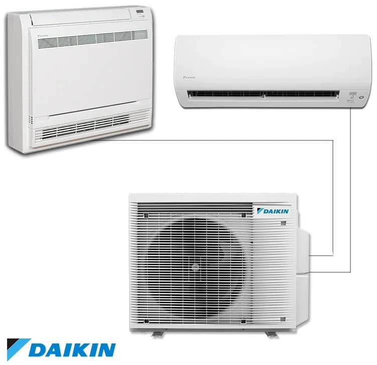 Εξωτερική μονάδα Daikin 2MXM50A, 18000 BTU, 35 m2, R-32, Λευκό