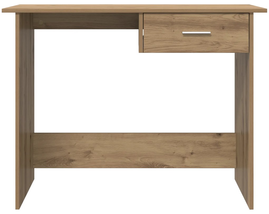 vidaXL Γραφείο artisan δρυς 100 x 50 x 76 εκ. Επεξεργασμένο ξύλο