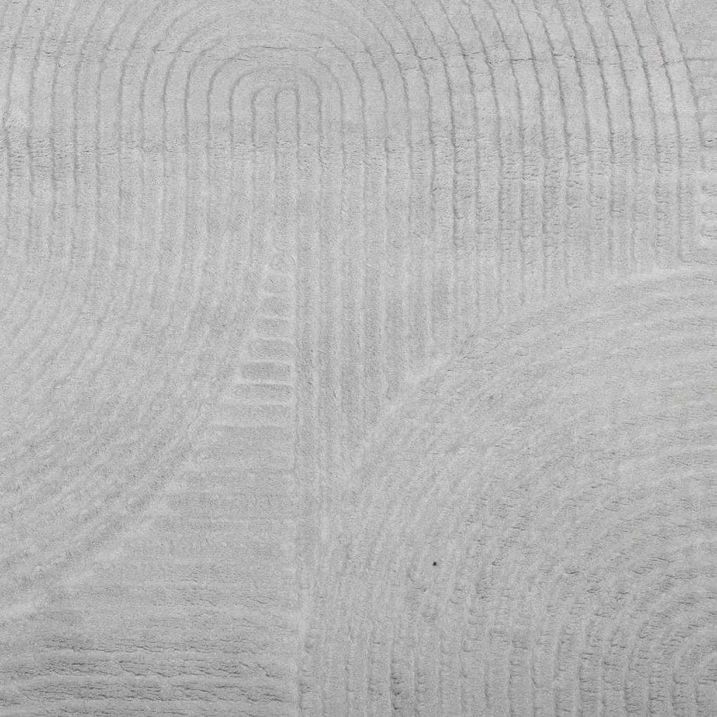 Χαλί IZA με Κοντό Πέλος Σκανδιναβική Εμφάνιση Γκρι 160x230 εκ. - Γκρι