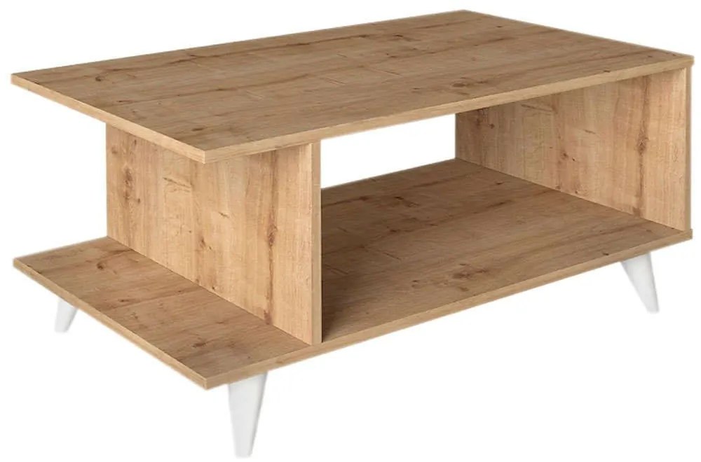 Τραπέζι Σαλονιού Titus 0228158 100x60x45cm Oak