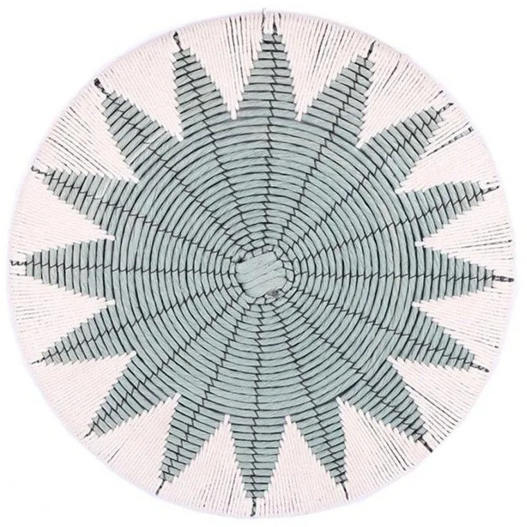 Διακοσμητικό Επιτοίχιο LAF122 50x50cm Light Blue Espiel Cotton,Paper
