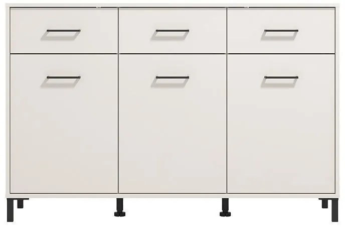 Κομότα - Μπουφές Vienne 3K3F Cashmere 138x40x90 εκ. 138x40x90 εκ.
