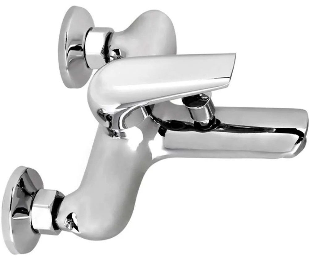 Μπαταρία Μπάνιου Dama 51-0102 Zinc Πλήρης Chrome Gloria Metal