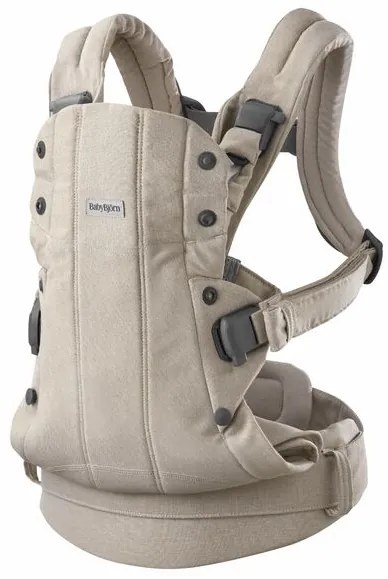 BabyBjorn Μάρσιπος Harmony, Woven Melange, Light beige