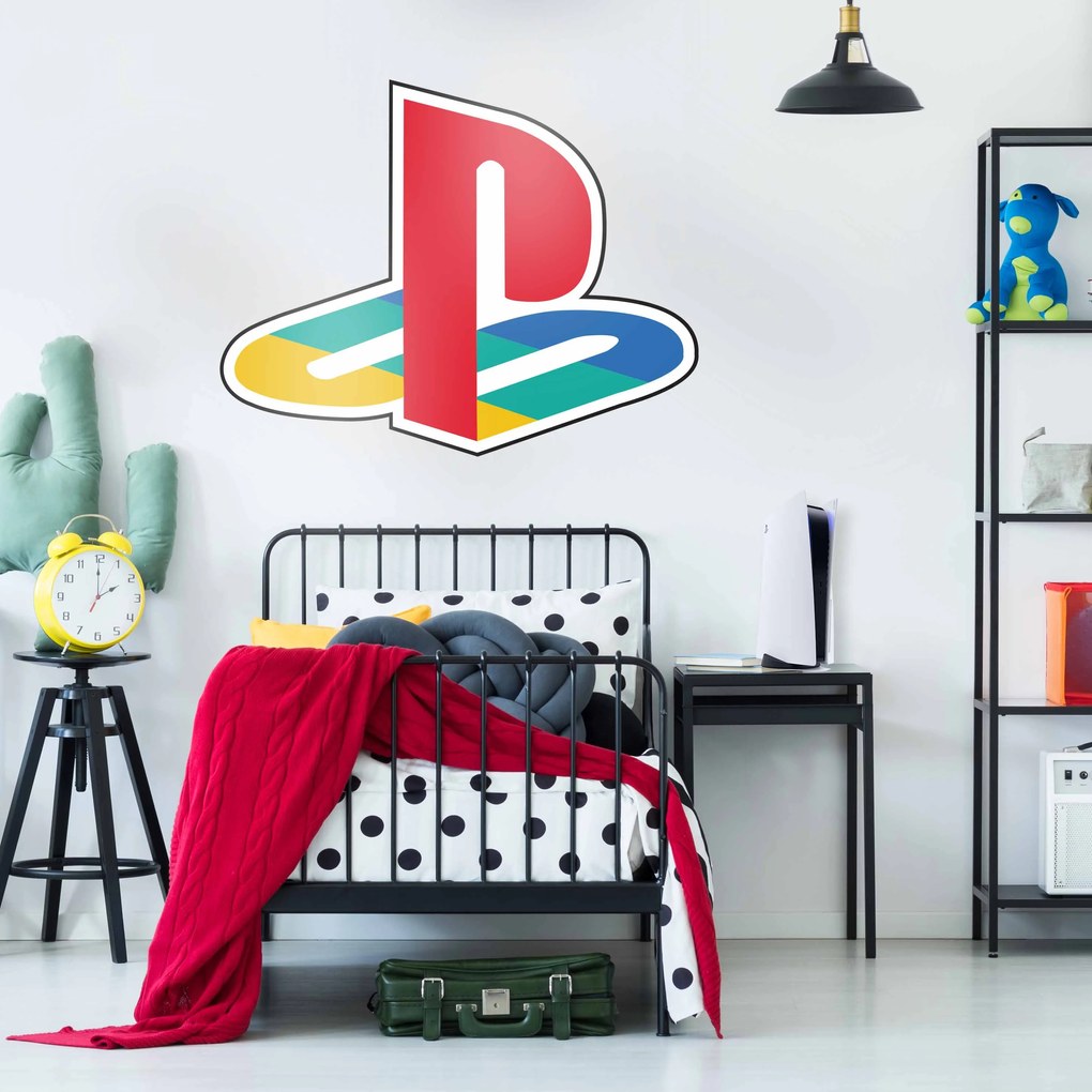 Αυτοκόλλητα Τοίχου Playstation stick1015 30cm