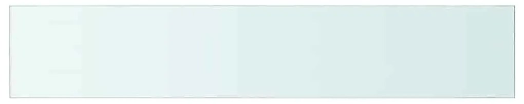 vidaXL Ράφι Πάνελ Διάφανο 110 x 20 εκ. Γυάλινο