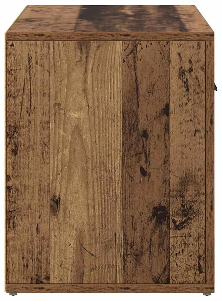vidaXL Κομοδίνο Παλιό ξύλο 35 x 60 x 50 εκ. Επεξεργασμένο ξύλο
