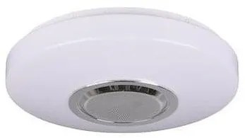 Πλαφονιέρα Φωτιστικό Οροφής με Ηχείο Bluetooth Maia Trio Lighting-R69021101-Λευκό R69021101