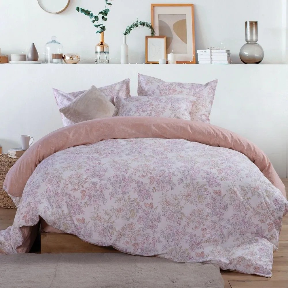 Σεντόνια Fresia (Σετ 3τμχ) Salmon Nef-Nef Μονό 170x270cm 100% Cotton