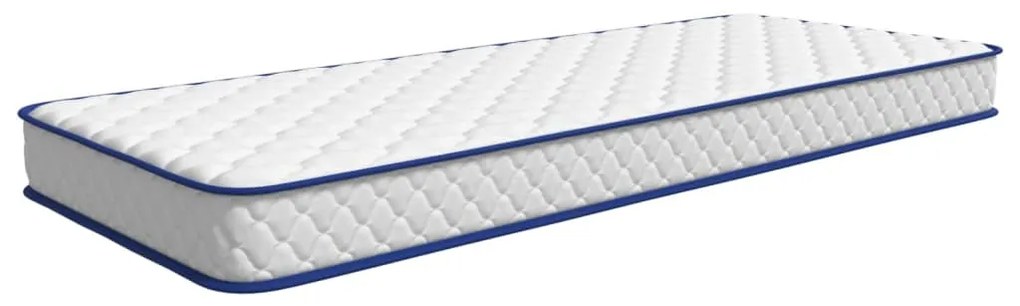 vidaXL Στρώμα με Αφρό Μνήμης Λευκό 80x200x17 εκ. μαλακό