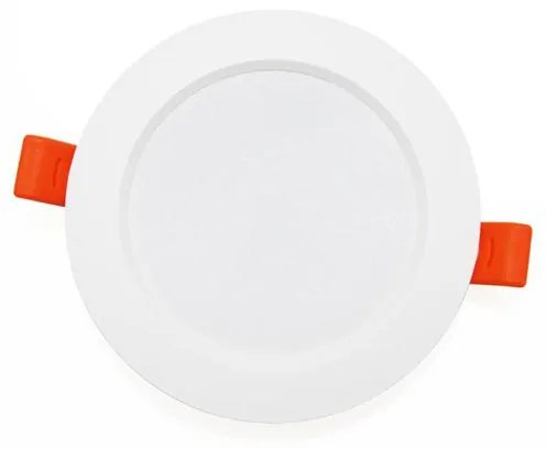 Adeleq Φωτιστικό Ψευδοροφής LED Στρόγγυλο Πλήρες 6W 6200K 120° Λευκό 21-96100