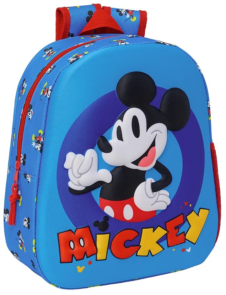 Σχολική Τσάντα Νηπιαγωγείου (27x10x33) Safta 3D Mickey Mouse 622450890