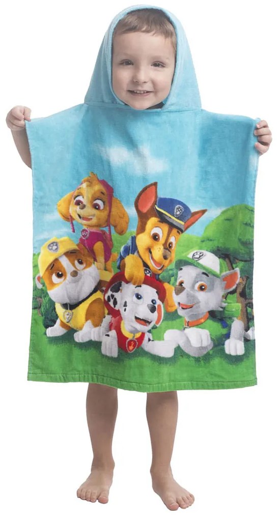 Παιδικό Πόντσο Viopros Paw Patrol 21