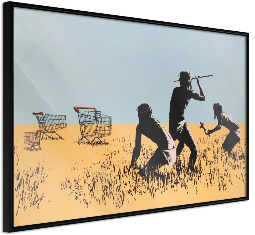 Αφίσα - Banksy: Trolley Hunters - 30x20 - Μαύρο - Χωρίς πασπαρτού