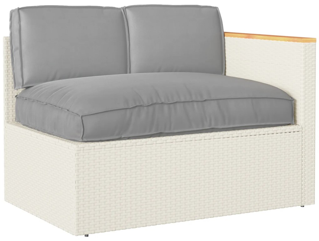 vidaXL Σετ Μαξιλαριών Πάγου 3 pcs Γκρι 120 x 80 x 12 cm Ύφασμα Oxford