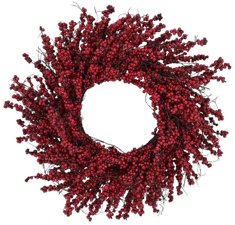 Χριστουγεννιάτικο Στεφάνι Red 031061 60x60cm Red