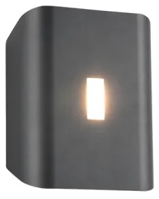 Απλίκα Φωτιστικό Τοίχου LED 7,5W Ανθρακί ΙΡ54 3CCT Santerno 246660342 Trio Lighting-246660342-Ανθρακί 246660342