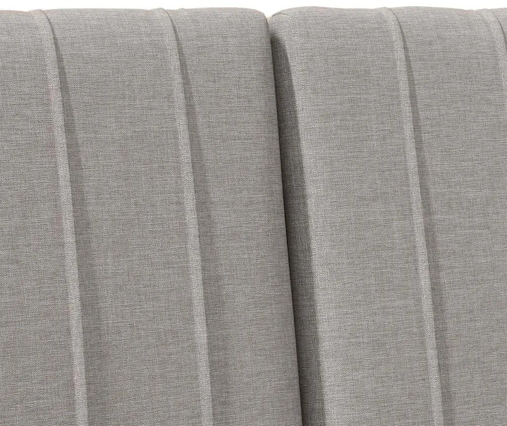 vidaXL Ταπετσαρισμένο κεφαλάρι Taupe 160 cm Στερεά ξυλεία πεύκου