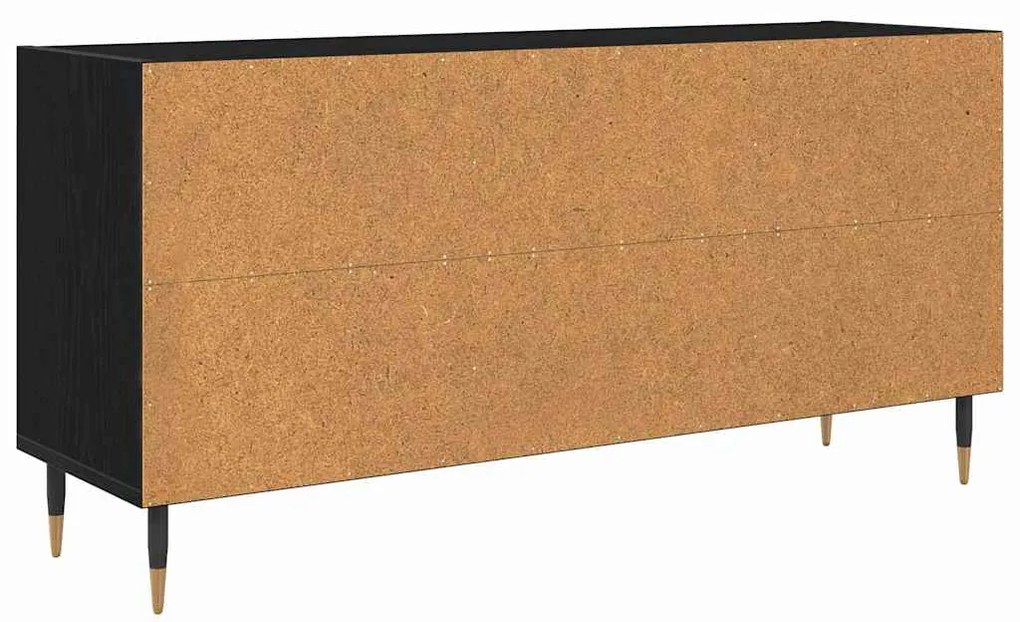 vidaXL Ντουλάπι TV Μαύρη Οξυά 103,5 x 30 x 50 εκ Επεξεργασμένο ξύλο