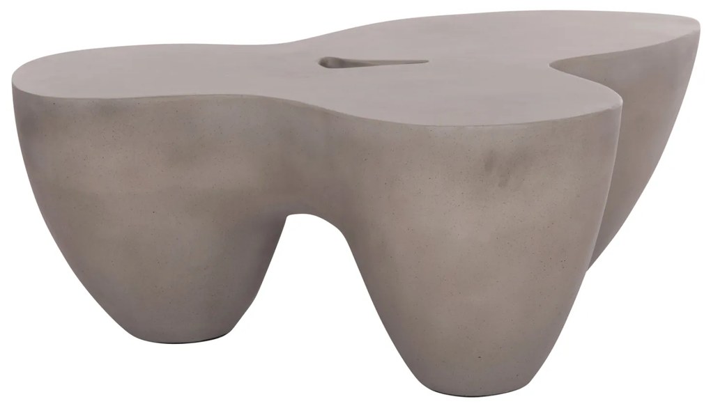 ΤΡΑΠΕΖΙ ΣΑΛΟΝΙΟΥ SALLEN HM18161.03 FIBER CEMENT ΣΕ ΓΚΡΙ--108x94x38,5Υεκ.