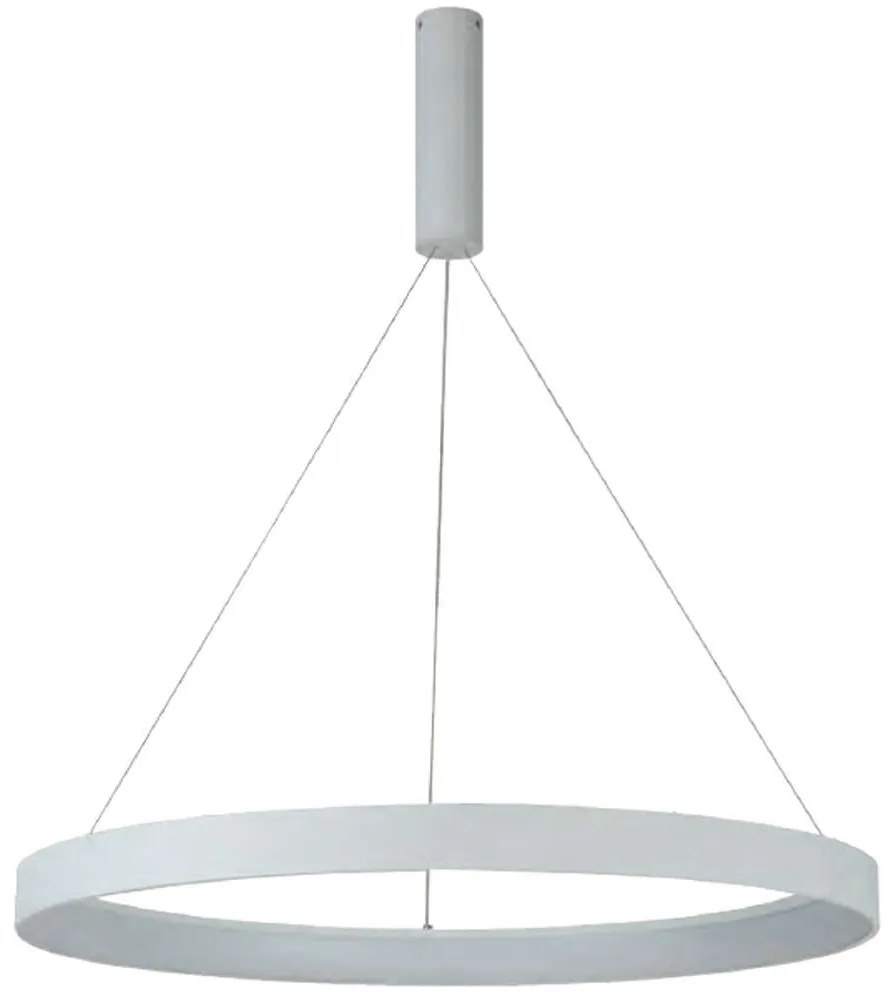 Φωτιστικό Οροφής 77-8142 Led Smart 80cm Amaya White Homelighting Aluminum,Acrylic