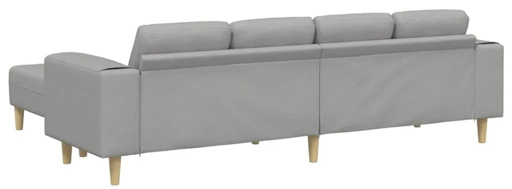 vidaXL Καναπές σαλονιού 3 pcs Σκίουρος Γκρί Πολυεστέρας