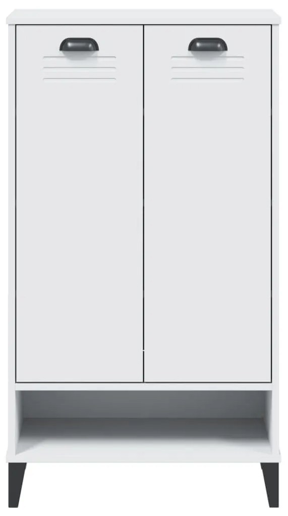 Παπουτσοθήκη VIKEN Λευκή από Επεξεργασμένο Ξύλο - Λευκό
