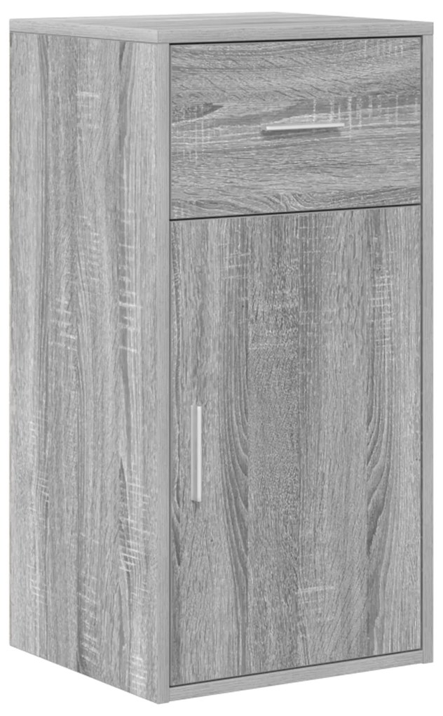 vidaXL Γωνιακό Γραφείο Γκρι Sonoma 102x88x75 cm Φτιαγμένο Ξύλο