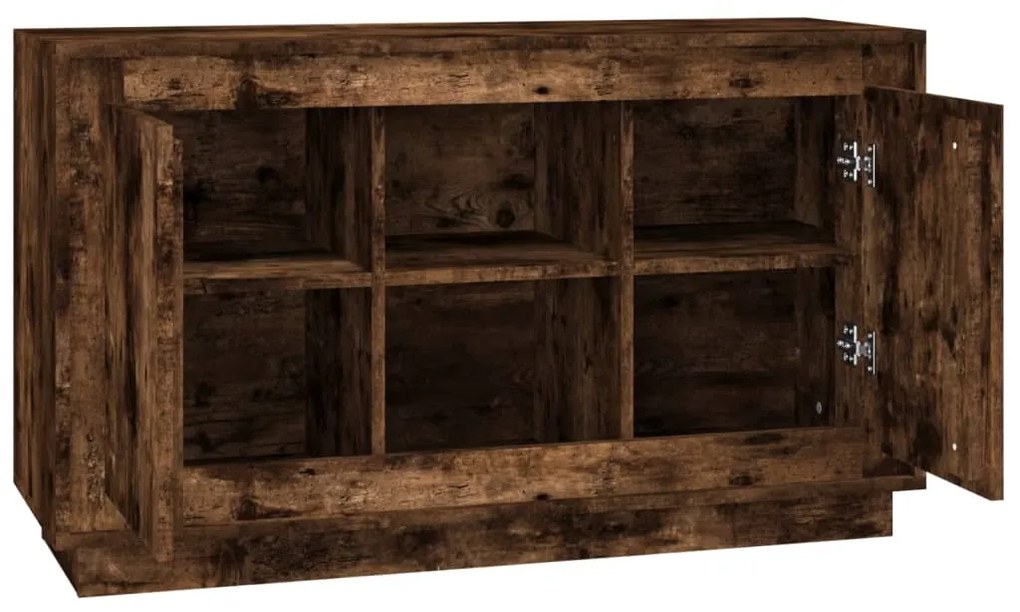 vidaXL Ντουλάπι Καπνιστή Δρυς 102x35x60 εκ. από Επεξεργασμένο Ξύλο