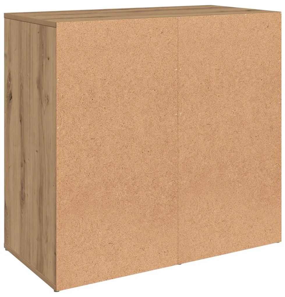 vidaXL Ντουλάπι καλλυντικών Artisan Oak 80x40x75cm Κατασκευασμένο ξύλο