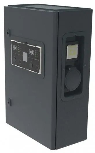Σταθμός Φόρτισης Μονοφασικός 2 Σημείων 4,6 KW Mode2-3 Green'up Premium 058042 Legrand 058042 Μαύρο