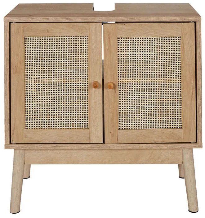 Έπιπλο Μπάνιου Bali Home Deco Factory για νιπτήρα με διαστάσεις 60x30x70cm