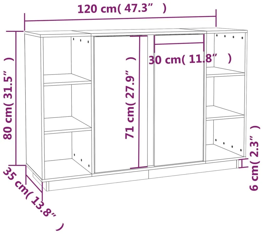 ΝΤΟΥΛΑΠΙ ΛΕΥΚΟ 120 X 35 X 80 ΕΚ. ΑΠΟ ΜΑΣΙΦ ΞΥΛΟ ΠΕΥΚΟΥ 814500