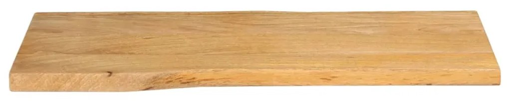 vidaXL Επιφάνεια Τραπεζιού 80x40x3,8 εκ. Live Edge Μασίφ Ξύλο Μάνγκο