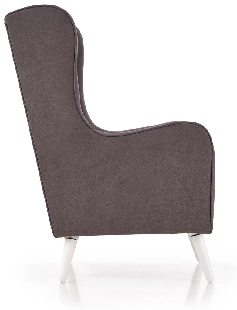 CHESTER leisure chair, color: dark grey DIOMMI V-PL-CHESTER-FOT-C.POPIEL