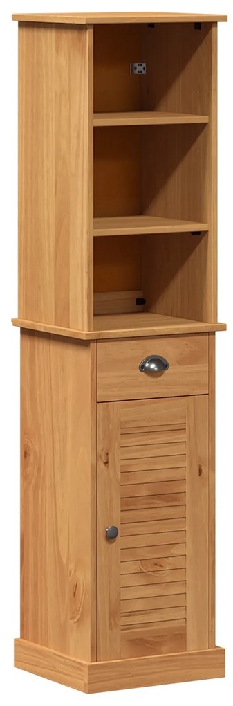 vidaXL Σετ Επίπλων Μπάνιου με συρτάρι 2 pcs Καφέ και Καραμέλα καφέ