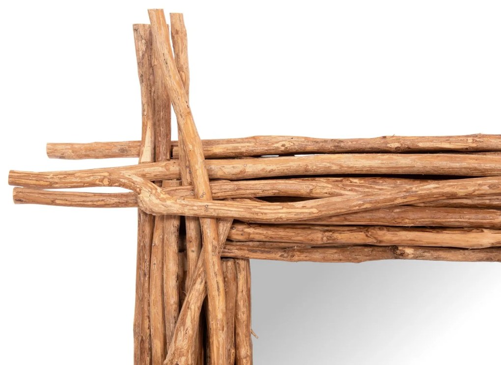 Καθρέπτης Τοίχου TWIGGER C4442 Driftwood Φυσικό 80x15x100Υ εκ. 80x15x100 εκ.