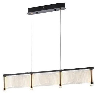 Κρεμαστό Φωτιστικό Οροφής 3xLED 16W Χρυσό Arte Illumina Ravena 144-15047 Eurolamp-144-15047-Χρυσό 144-15047