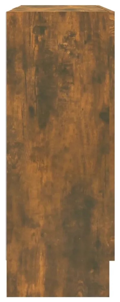 vidaXL Βιτρίνα Καπνιστή Δρυς 82,5x30,5x80 εκ. από Επεξεργασμένο Ξύλο