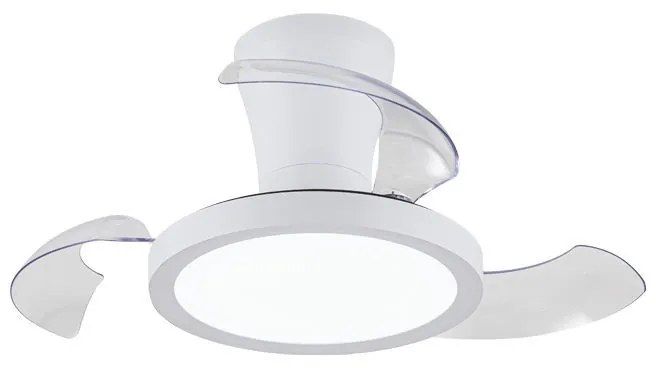 Primo PRCF-80683 Ανεμιστήρας Οροφής DC 26'' 65εκ. Με Τηλεχειριστήριο 1 Φως LED 3Φτερά Λευκός