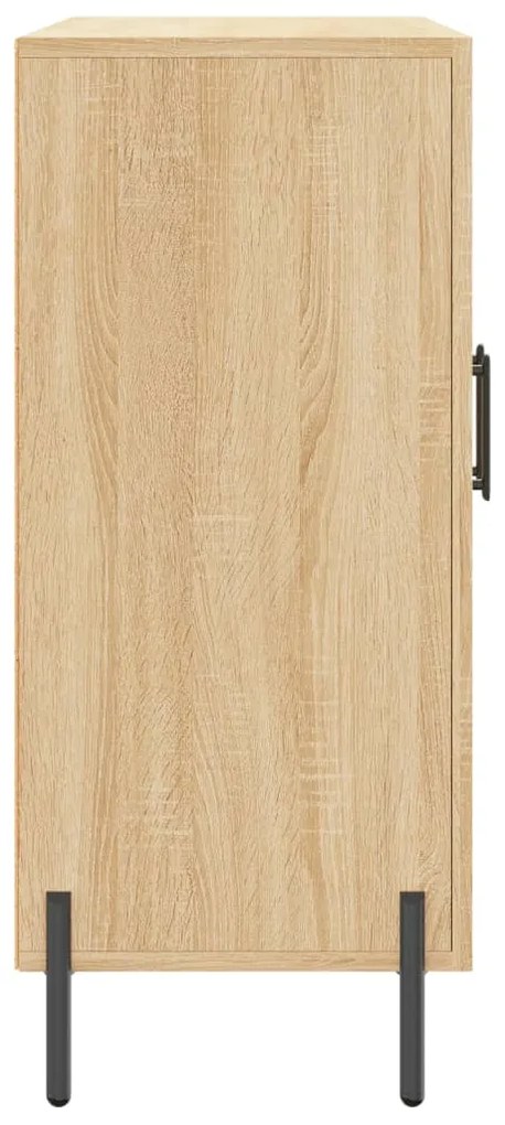 vidaXL Ντουλάπι Sonoma δρυς 90x34x80 εκ. Επεξεργασμένο Ξύλο