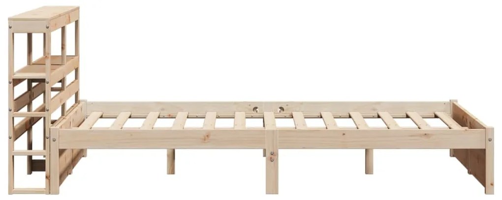 vidaXL Πλαίσιο Κρεβατιού Κεφαλάρι 150x200 εκ Μασίφ Πεύκο