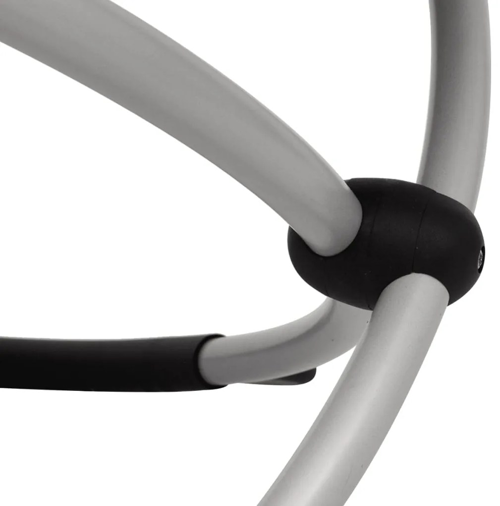 vidaXL Ξαπλώστρα με Γεωμετρικό Σχήμα Εξωτερικού Χώρου Πράσινη Ατσάλινη