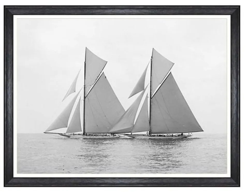 Κάδρο America’s Cup - Reliance And Shamrock 1903 FA13187 80X60 MindTheGap Οριζόντιοι Wood