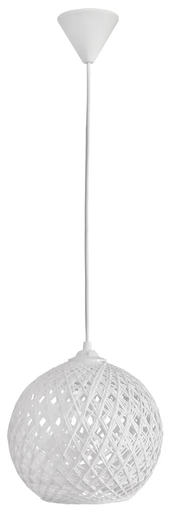 Φωτιστικό Οροφής Μονόφωτο Heronia Silk 31-1139 Rope White